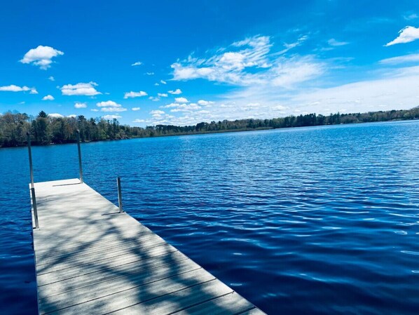 Start your day with a cup of coffee and this breathtaking lake view right from your doorstep. Our serene dock offers the perfect spot to unwind and soak in the natural beauty of Lake Nokomis.