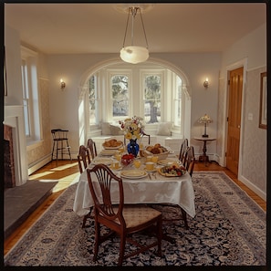 Dining Room in the morning