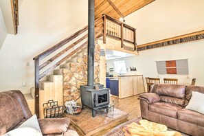 Living Room | Wood-Burning Stove