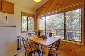 Dining Room | Mountain Views