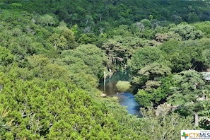 Stunning Guadalupe River View from the house.