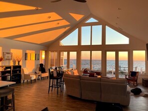 Greatroom at sunrise