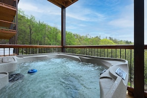 Bain à remous extérieur