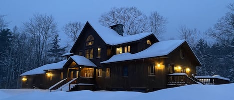 Snow-Kissed Estate 