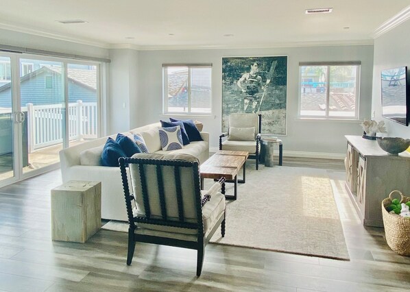 Second floor open floor plan