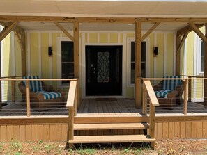 The Street Side Porch and Main Door