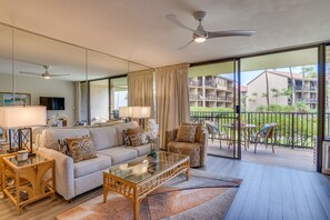Large windows for more natural light