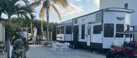 Bayview Lot with brand new RV. 
