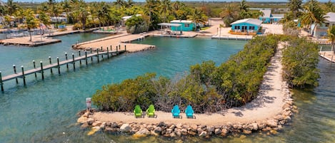 Haven House point for fishing, snorkeling, and relaxing.