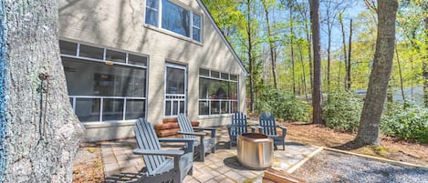 Patio with Fire Pit