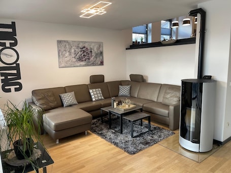 Ferienhaus Sternschnuppe (Freyung)-Wohnzimmer