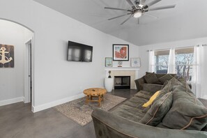 Living Room plenty of natural light