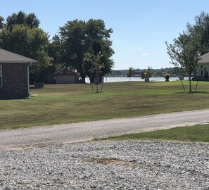 View across the street of Grand Lake