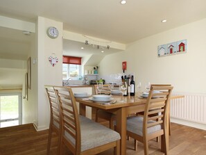 Delightful dining area | Watermark - Glendorgal, Newquay