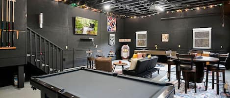 Pool Table in the Oversized Game Room: Wilderness Lodge Blue Ridge