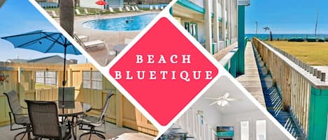 Come and relax at our Beach Bluetique