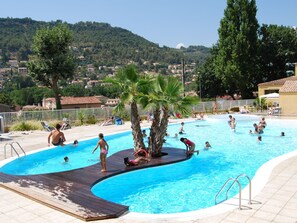 Schwimmbad des Ferienhauses