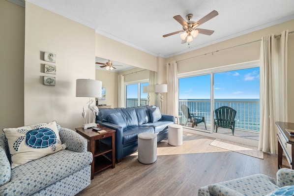 Coastal-inspired living with thoughtful design elements, where natural light and breathtaking views converge to create a serene retreat.