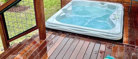 Ultimate Relaxation!  The hot tub will be warm and waiting for your arrival