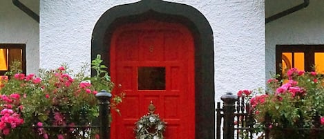 Our traditional Red Front door