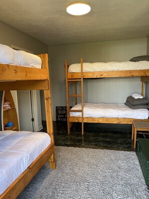 Bunk house bedroom 