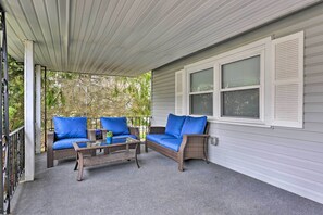 Porch | Single-Story Home | Keyless Entry