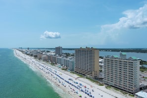 Beautiful beach for miles!