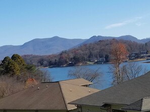 View from upper veranda in the fall