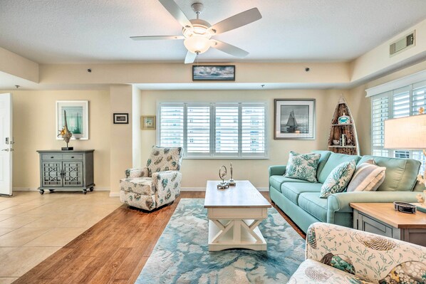 New Smyrna Beach Vacation Rental Condo | 3BR | 2BA | Elevator Access