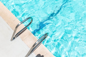 Dip into this large pool at the recreation deck.