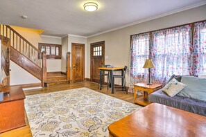 Living Room | 2-Story House | Stairs Required for Full Interior Access