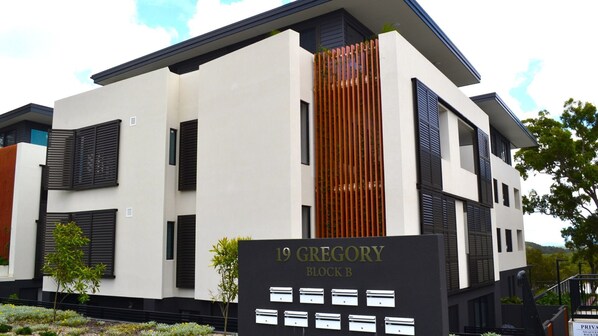 External view of the building.