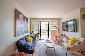 Lounge around with family and friends.