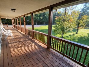 Front deck