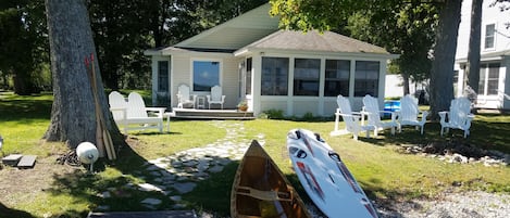 Grandview Beach Beauty just steps away from Mullett Lake.