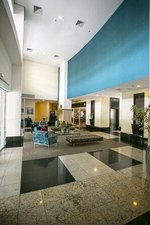 Sala de estar do lobby