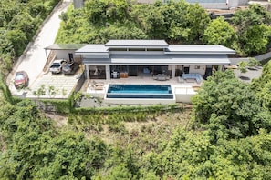 Aerial view of Casa Sunset