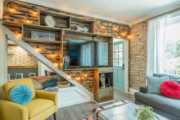 Downstairs Living room - Wonderful space for everyone to gather