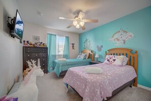 Disney themed kids bedroom