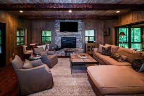 Family Room with Fireplace