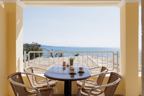 Vista del balcone