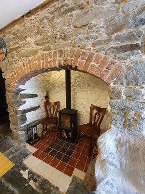 Inglenook fireplace