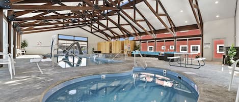 The Silo-Share pool house