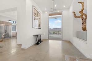 Spacious foyer