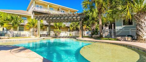 Poolside View