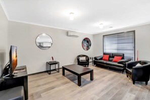 Living area within the open plan space.