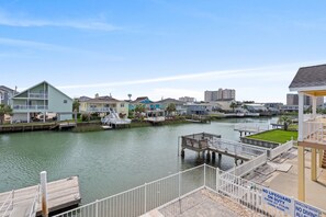 An amazing view of Cherry Grove Channel!