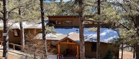 Luxury, family-friendly lodge sleeps 17 in beds (1King-2Queen-7Twin-2QSleepers)