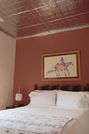 Get a good night of rest on the comfortable queen mattress, your choice of soft or firm pillows, and hotel-style bedding.