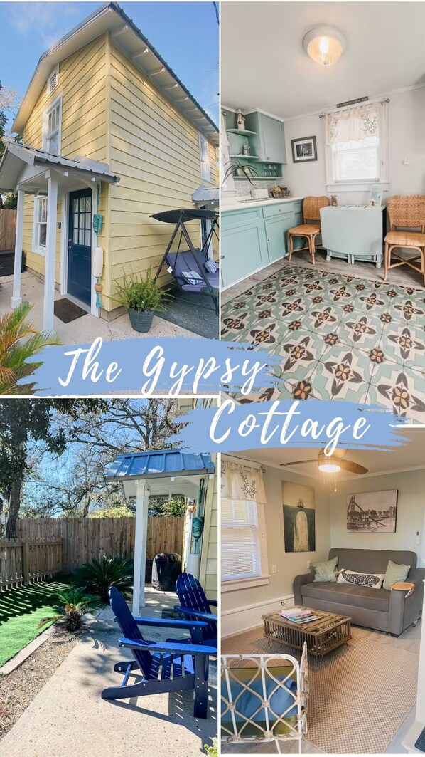 Some times the best gifts come in the smallest package! Tiny coastal getaway is nestled just one block from downtown attractions and a mere 5 minute drive from the beautiful St. Joe Beach. 